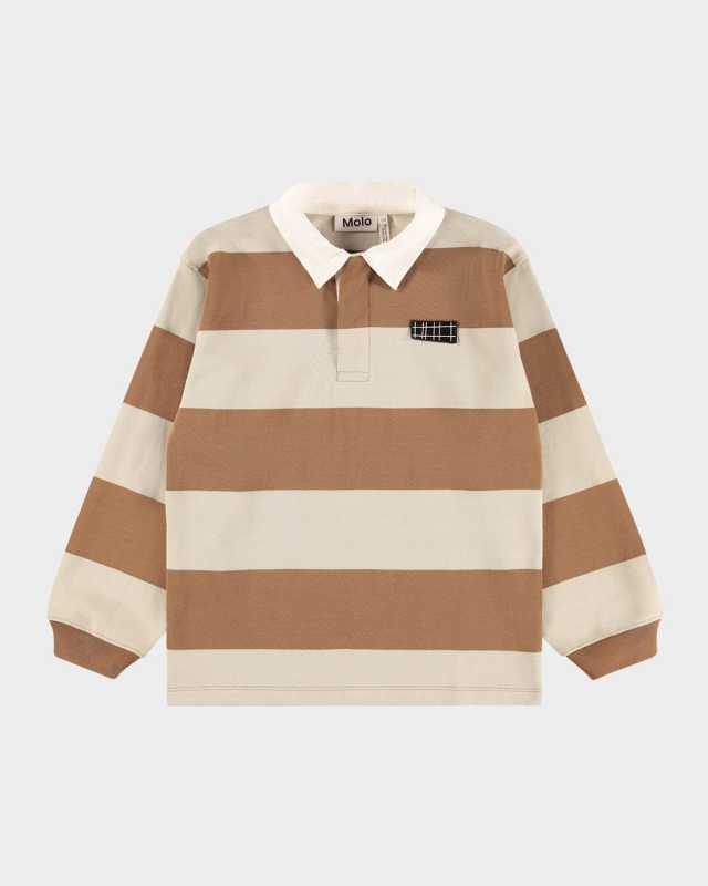 Boy's Relz Organic Cotton Rugby Shirt, Size 4-6